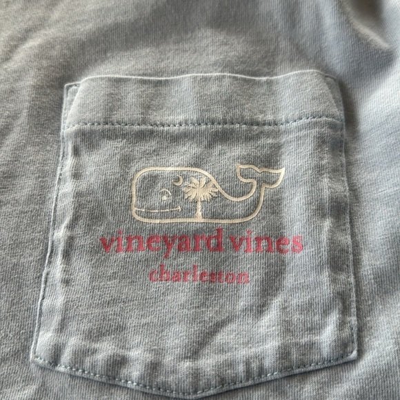 Vineyard Vines Charleston T Shirt Mens XS Long Sleeve - Picture 4 of 5